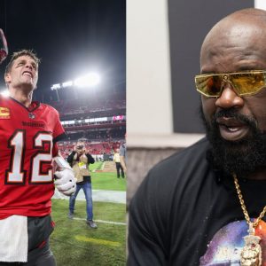 Tom Brady and Shaquille O'Neal