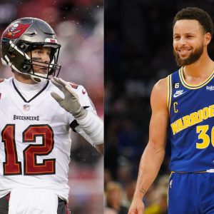 Tom Brady and Stephen Curry