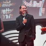 "I'm not drunk enough, need more Tequila shots" - Sebastian Vettel mimics Ferrari's Carlos Sainz during the Autosport Awards