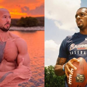 Andrew Tate and Deshaun Watson