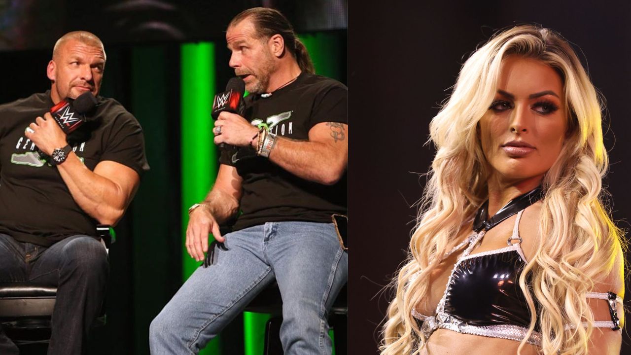 Triple H Shawn Michaels Mandy Rose