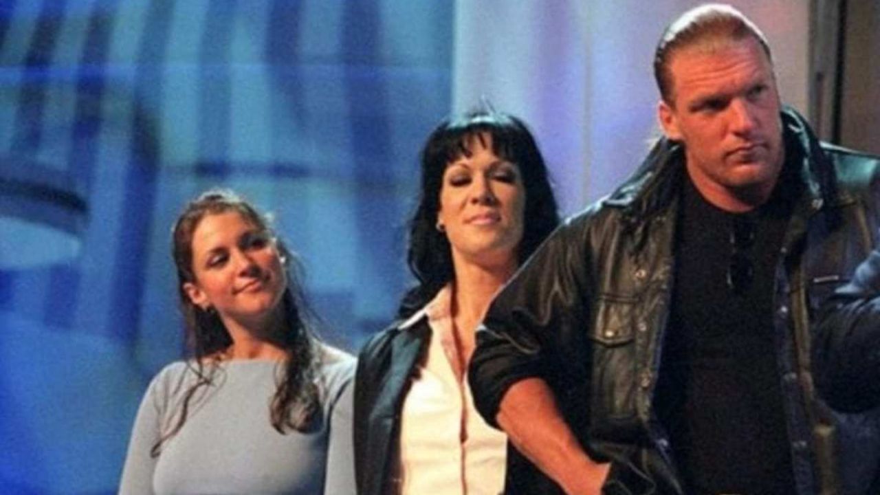 Triple H Chyna Stephanie McMahon