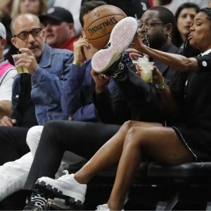 Gabrielle Union, Who Spent $5 Million on Wedding With Dwyane Wade, Ruined Flash's Suit During His Jersey Retirement in Miami