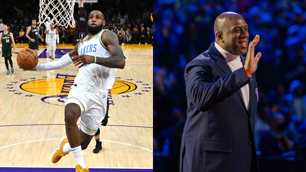 “LeBron James Would Have to Win 7 or 8 Championships!”: When Magic Johnson Revealed His Favoritism for Michael Jordan 