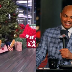 "I think Shaquille O'Neal Just Got Off-Balance": Charles Barkley Hilariously Shuns Reports of the 7-Foot Center Lodged Into X'Mas Tree Being Fake