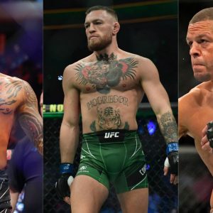Conor McGregor Dustin Poirier Nate Diaz