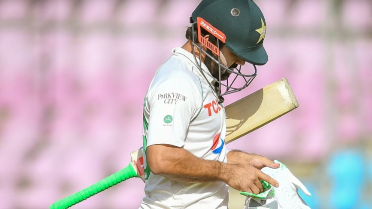 Why is Mohammad Rizwan not playing today's 1st Test between Pakistan and New Zealand in Karachi?