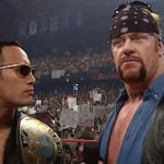 The Undertaker The Rock