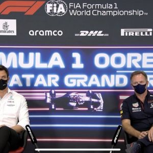 Christian Horner 'mistakenly' awards Rookie of the Year to Mercedes' Toto Wolff