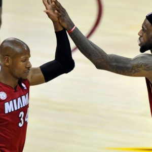 After Failing to Win a Championship in Milwaukee, LeBron James' Teammate, Ray Allen, Refuses to Speak to George Karl