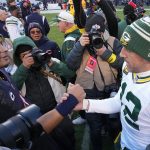 "Green Bay Sucks" Chants Go Wrong As Justin Fields Crashes Against Aaron Rodgers Under Pressure