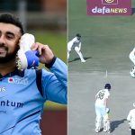 "I cant play the sweep shot even while batting right handed": Tabraiz Shamsi amazed by Joe Root batting left handed vs Pakistan