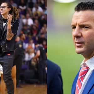 Brittney Griner and Ian Rapoport