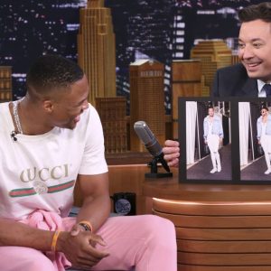 "Sit Down Russell Westbrook!": When Jimmy Fallon Gave the 2017 MVP a Beatdown in 'NBA Jam'