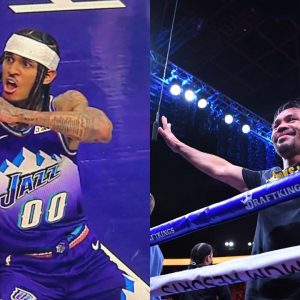 “I See Potential in Jordan Clarkson”: $220 Million Worth Manny Pacquiao, Who Gave Floyd Mayweather a Run For His Money, Applauds Jazz Star’s Boxing Stance