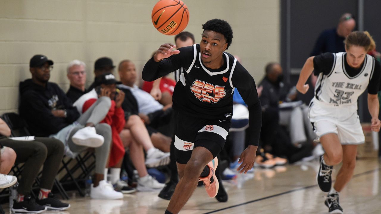 Using His $10 Million Worth, Bronny James Splurged On A Custom 1-of-1 Air Jordan 1