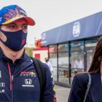 Kelly Piquet almost gets hit by $14 million Aston Martin near Max Verstappen's garage