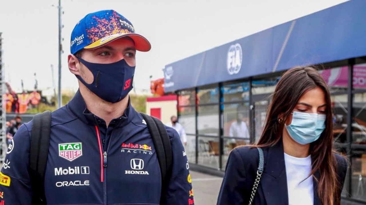 Kelly Piquet almost gets hit by $14 million Aston Martin near Max Verstappen's garage