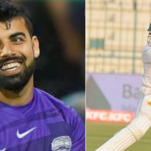 "Babar King Azam": Shadab Khan mesmerized by Babar Azam 9th Test century in Karachi Test