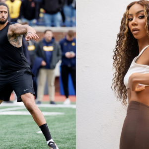 Colin Kaepernick and Brittany Renner