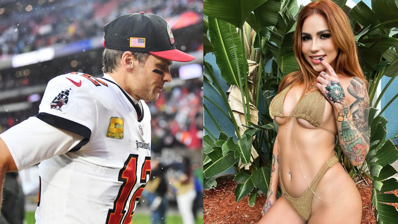 Tom Brady and Mayara Lopes