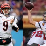 Joe Burrow and Tom Brady