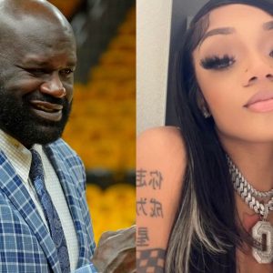 After Shooting His Shot With Nicki Minaj, Shaquille O'Neal, 50, Tries With 23 Year Old GlorRilla on IG Live