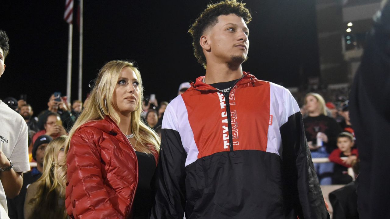 Patrick and Brittany Mahomes