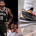 Post $11 Million Nike Contract Loss, Kyrie Irving Causes Stir with Cryptic Messages Penned on his Shoes