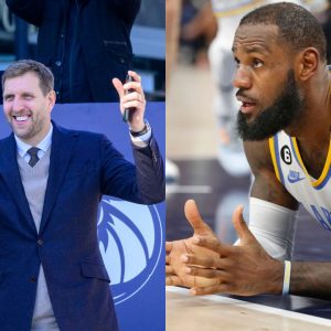 “Does LeBron James Know Hakeem Olajuwon Exists?”: Following 9-Point Loss, Lakers Star Receives Flack Over Dirk Nowitzki Praise