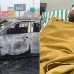 Rishabh Pant accident photos: Rishabh Pant injured in car crash in Haridwar district