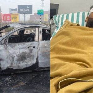 Rishabh Pant accident photos: Rishabh Pant injured in car crash in Haridwar district