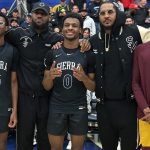 LeBron James' Son, Bronny James Throws Down Vicious Dunk Against Carmelo anthony's Son as Kardashians Attend the Monumental Clash