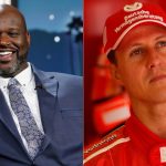 Michael Schumacher once defeated Shaquille O'Neal by $50.6 million around 20 years ago