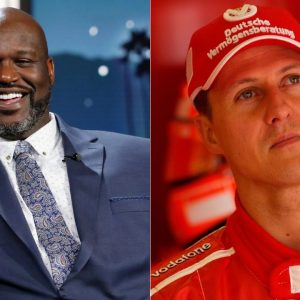 Michael Schumacher once defeated Shaquille O'Neal by $50.6 million around 20 years ago