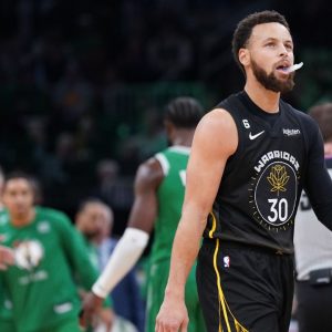 WATCH: Stephen Curry Continues Being the 'Proud Father of the Boston Celtics', Knocks Down Half-Court Buzzer Beater