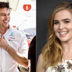“He’s hot as hell”: Zoey Dutch claims Mercedes boss Toto Wolff is extremely attractive despite having a boyfriend