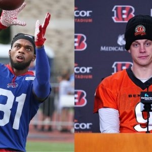 Damar Hamlin and Joe Burrow