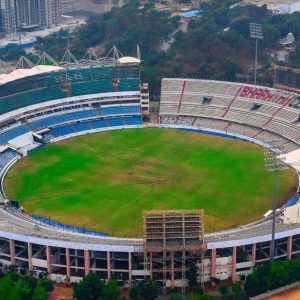 Hyderabad Cricket Stadium boundary length: Rajiv Gandhi International Stadium ground size in metres