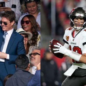 Tom Cruise and Tom Brady