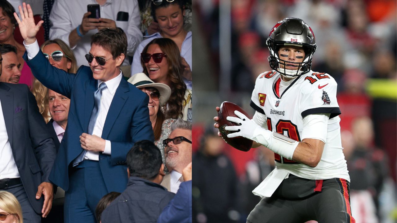 Tom Cruise and Tom Brady