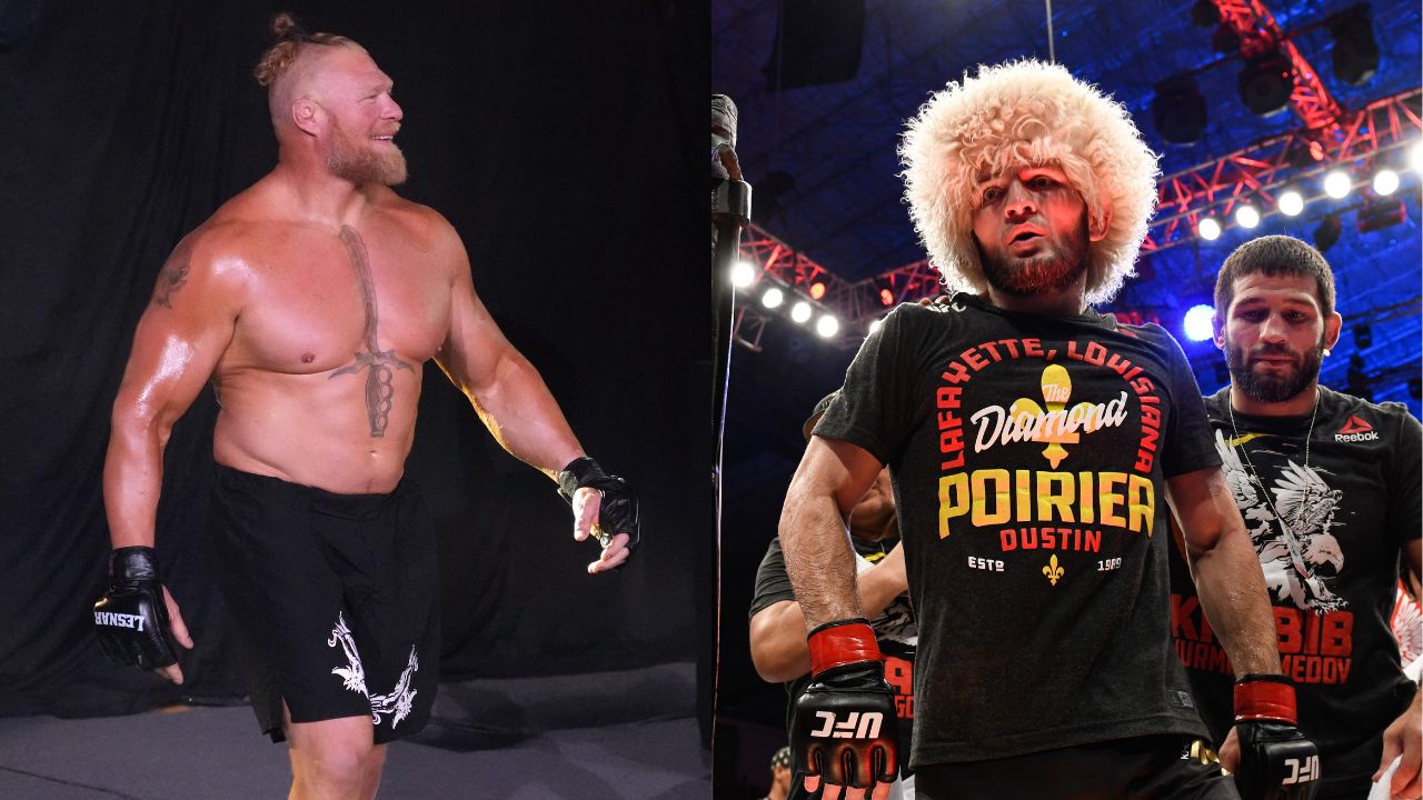 Brock Lesnar Khabib Nurmagomedov