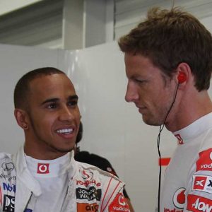 Jenson Button got yelled at for teaming with Lewis Hamilton by his championship winning boss