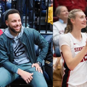 Stephen Curry and Mother Sonya Curry Watch 6ft 4" God-Sister Cameron Brink Lead Stanford Over California