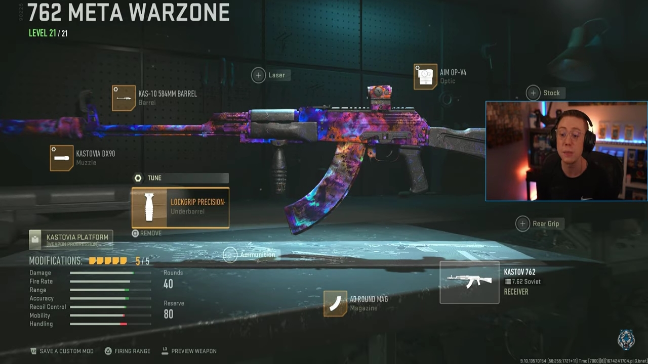 Warzone 2: WhosImmortal's Kastov 762 Meta Breaker Loadout with No Recoil!