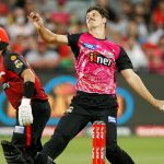Why is Ben Dwarshuis not playing today's BBL 12 match between Melbourne Stars and Sydney Sixers at the MCG?