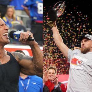 Travis Kelce The Rock