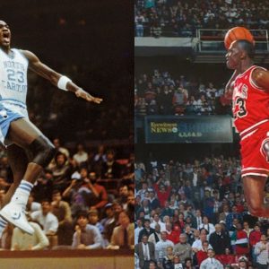 WATCH: Before Wearing Iconic Nike Air Jordans Michael Jordan Had a 42-Inch Vertical Even in Converse