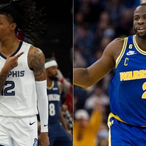 “You Are Fine Ja Morant, But The Grizzlies On the Other Hand...”: Draymond Green Showcases Admiration for 2022 MIP, Distrust in Memphis