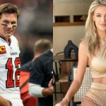 Tom Brady and Veronika Rajek